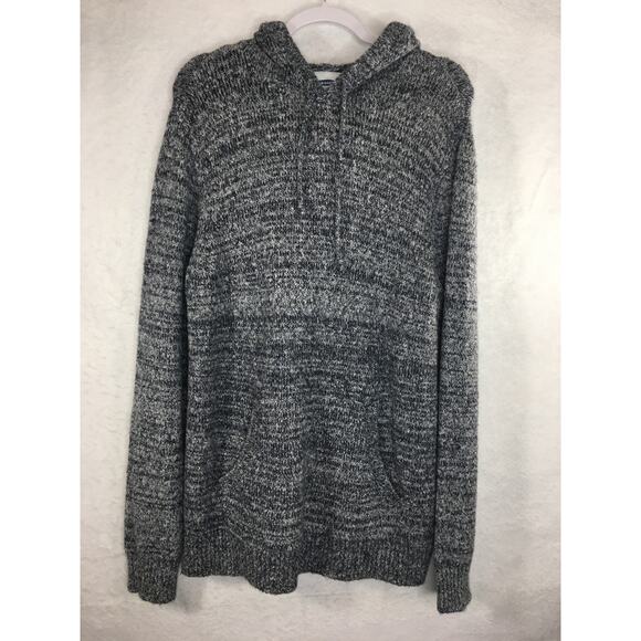 Old Navy Pullover Hoodie Sweater w/ Kangaroo‎ Pocket Gray Men's Size Large - Picture 3 of 9
